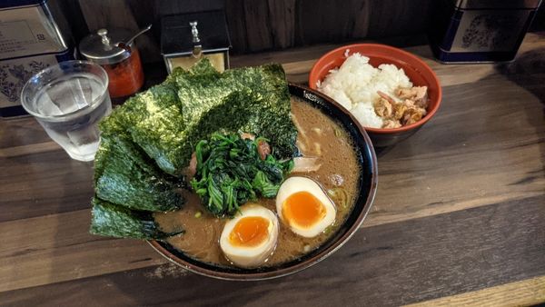 「のりたまラーメン」@神田ラーメン わいず 神田本店の写真