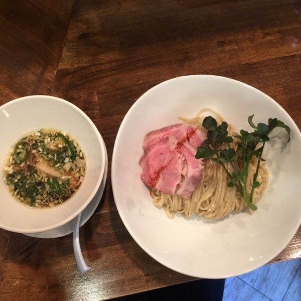 「醤油つけ麺」@創作麺工房 鳴龍の写真