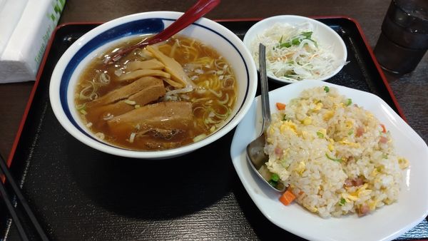 「ラーメンセット 750円」@中華食堂 南大井店の写真