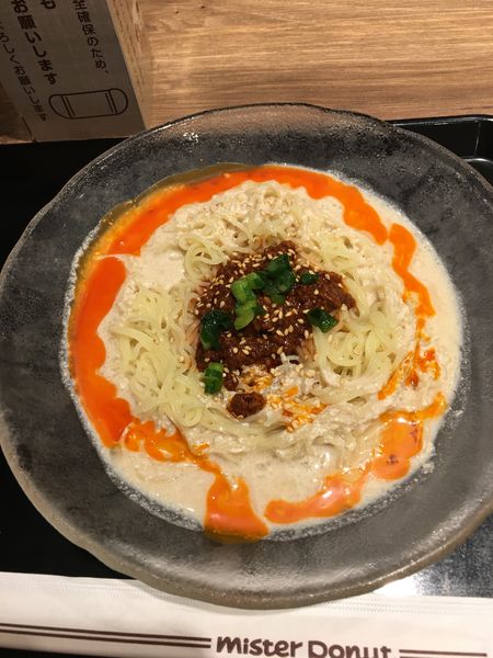 「涼風麺セット　800円」@ミスタードーナツ 高崎駅ビルショップの写真