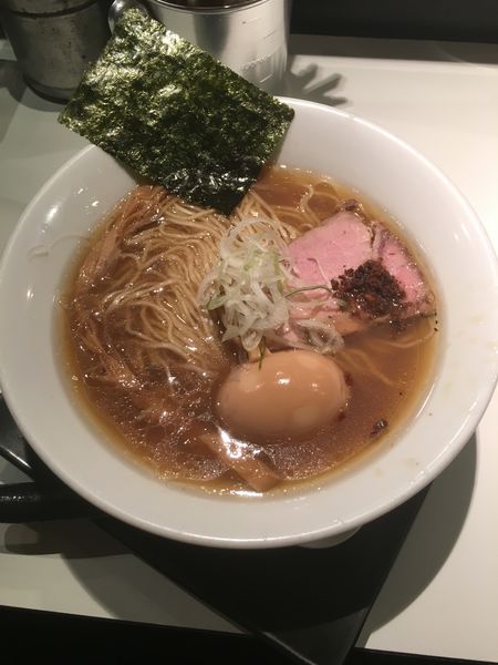 「味玉醤油そば」@SOBAHOUSE金色不如帰の写真