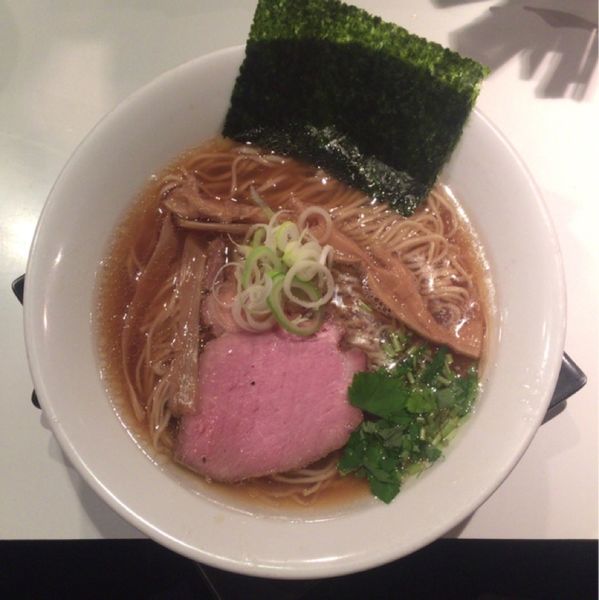 「鴨脂と蛤の醤油」@SOBAHOUSE金色不如帰の写真