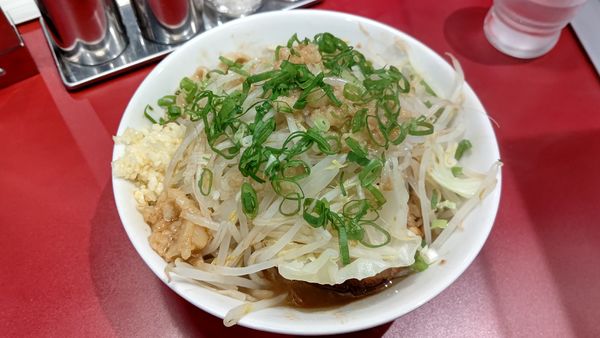 「濃厚（並盛）」@豚らーめん ミドリカワの写真