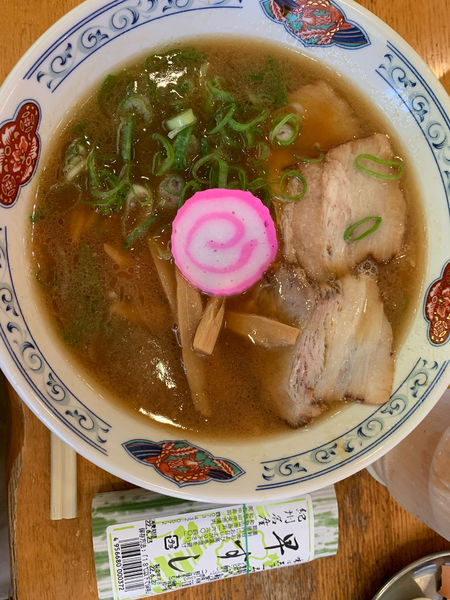 「中華そば＋早なれ寿司」@中華そば 丸三の写真