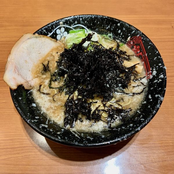 【東京店限定】岩海苔背脂中華そば(+濃厚中華そば)