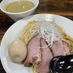 【限定】冷製牡蠣ポタージュつけ麺＋味玉¥1,400