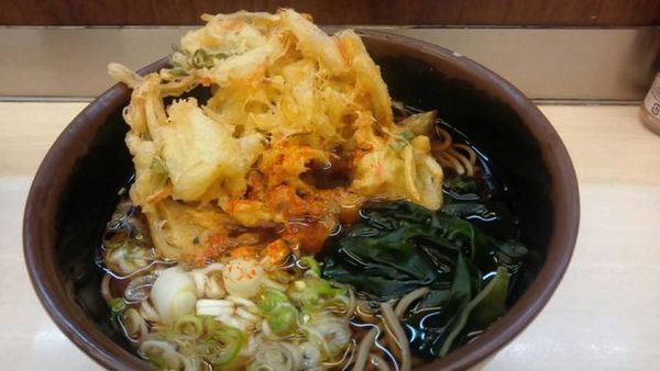 「かき揚げそば￥４３０」@よつばの写真