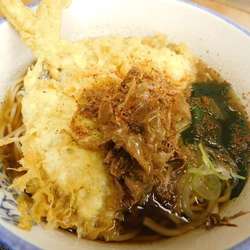 アジ天そば￥４７０