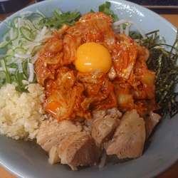 【限定】豚キムチまぜそば980円