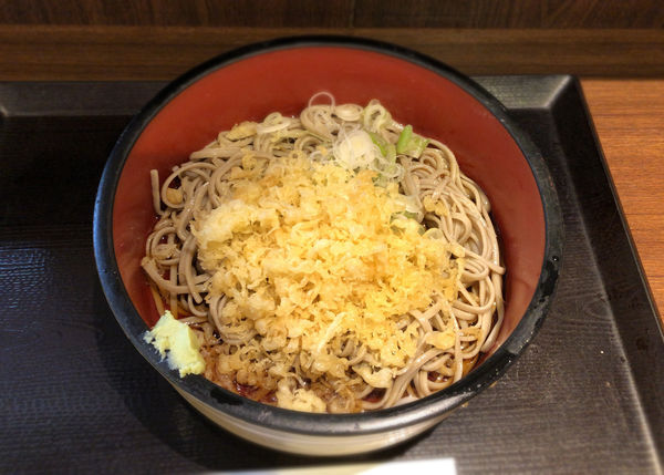 「たぬきそば・冷(440円)」@車やの写真