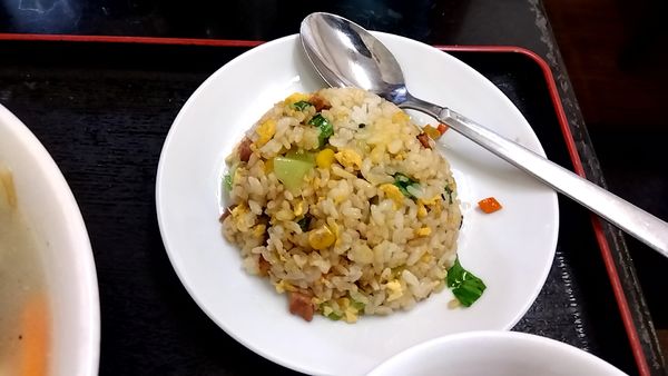 「半チャーハン（１５０円）」@華祥園の写真