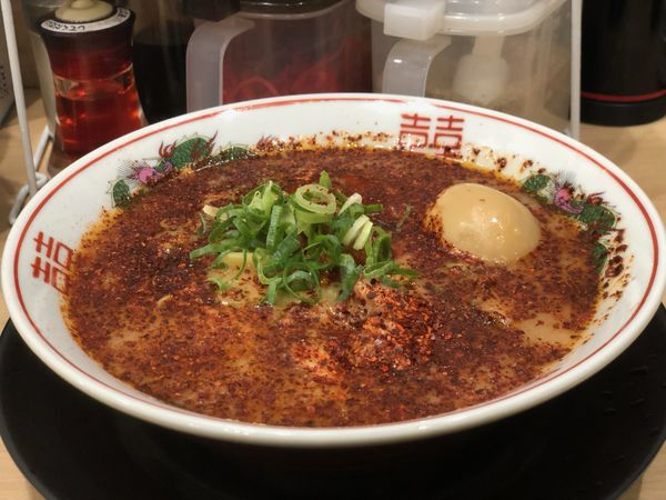 「ピリ辛中華そば」@中華そば 花京 大正店の写真