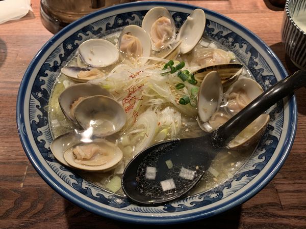 「はまぐりラーメン」@和風楽麺 四代目 ひのでやの写真