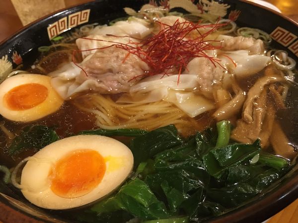 「ワンタン麺」@広州市場 新宿東口店の写真