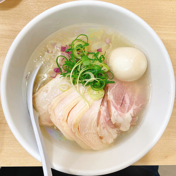 「【6月の限定麺】特製冷やし貝麺」@貝麺みかわの写真
