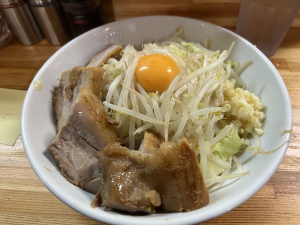 「肉増しまぜそば塩」@麺処 MAZERUの写真