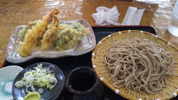 「W天もり」@蕎麦匠 ひなたやの写真