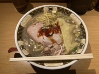 「煮干しラーメン大盛 ¥870」@すごい煮干ラーメン凪 西新宿7丁目店の写真