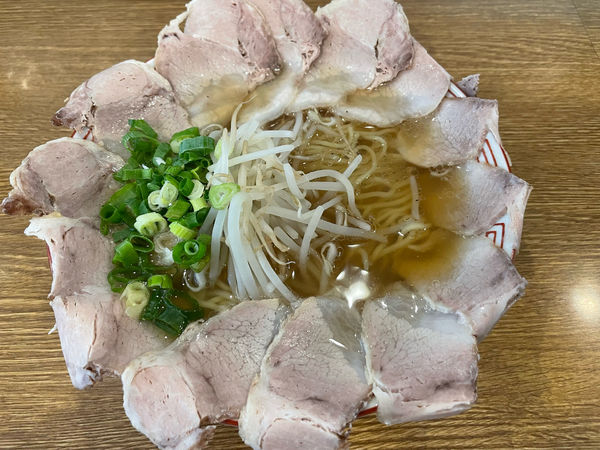 「中華そば(しょうゆ味)肉大盛(¥740)」@丸忠商店の写真