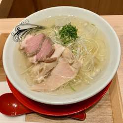朝ラー＆冷やしラーメン（塩）［写真］＆つけめん＆焼売