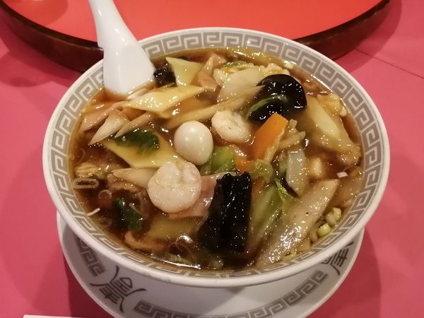 「うどラーメン　　850円」@中国料理 五十番の写真