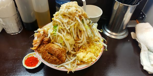 「らーめん全増し800円」@自家製麺 まさき（非乳化） 2号店の写真