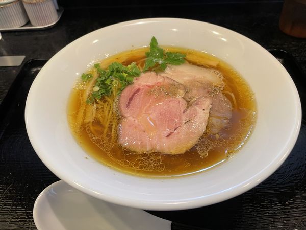 「醤油そば」@麺屋 中川會 住吉店の写真