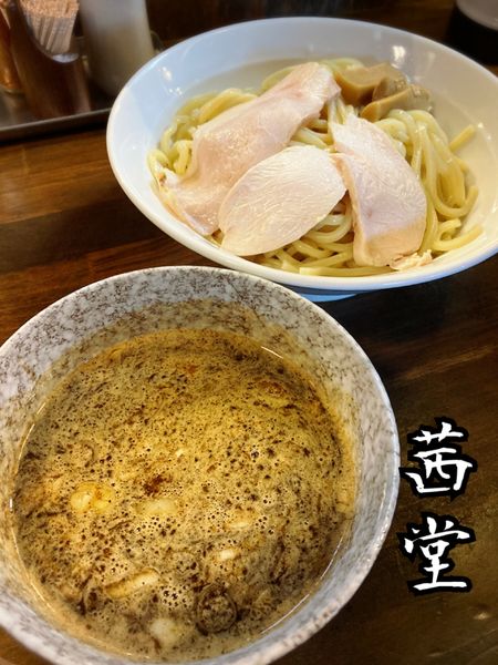 「濃厚つけ麺￥850」@濃厚つけ麺 茜堂の写真