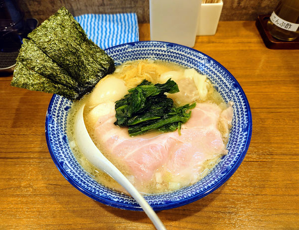 「特製中華そば(塩)」@麺屋 旧月の写真