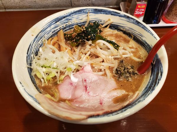 「にぼしみそらーめん」@みそらーめんMEN-MAの写真