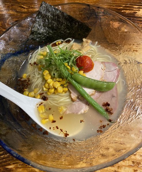 「【限定】冷やしらーめん塩　１０００円」@G麺7の写真