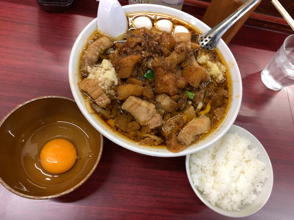 「スタ満ソバ900円」@元祖スタミナ満点らーめん すず鬼の写真