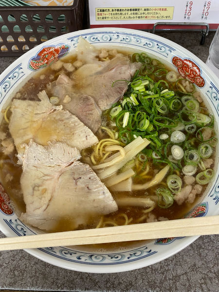 「中華そば特盛」@つたふじ 福山支店の写真