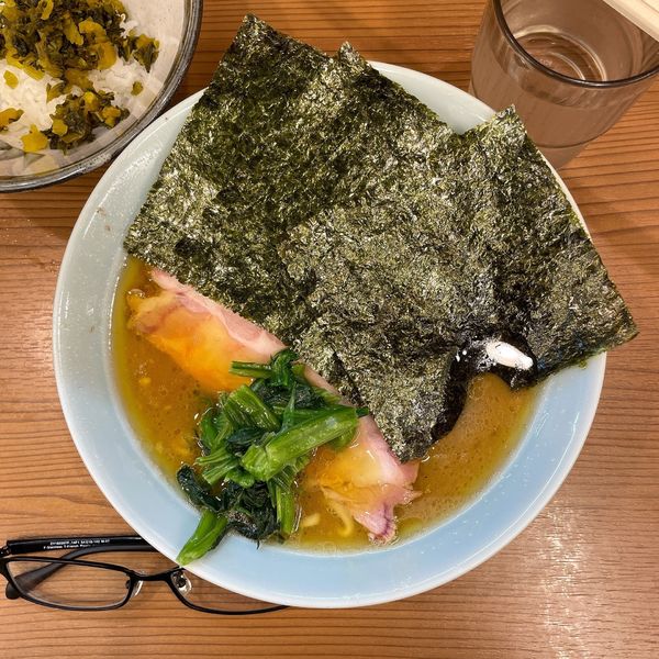 「ラーメン 並」@家系らーめん 武将家 外伝の写真