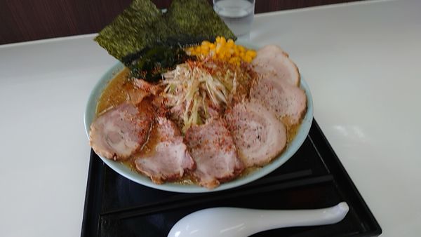 「味噌チャーシュー麺+BV7」@ラーメンショップ 北川辺店の写真