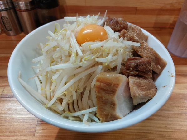 「肉増しまぜそば塩(並盛)」@麺処 MAZERUの写真