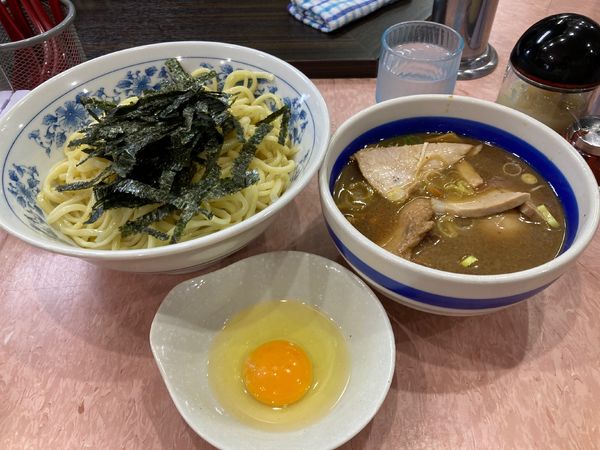 「もりそば（並）きざみのり　生玉子」@所沢大勝軒の写真