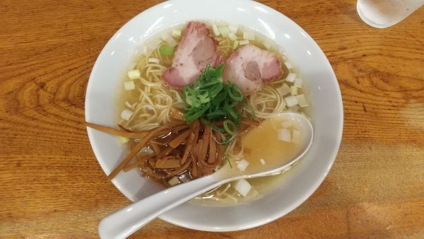 「渡なべの塩らーめん2022（限定）1300円」@渡なべの写真