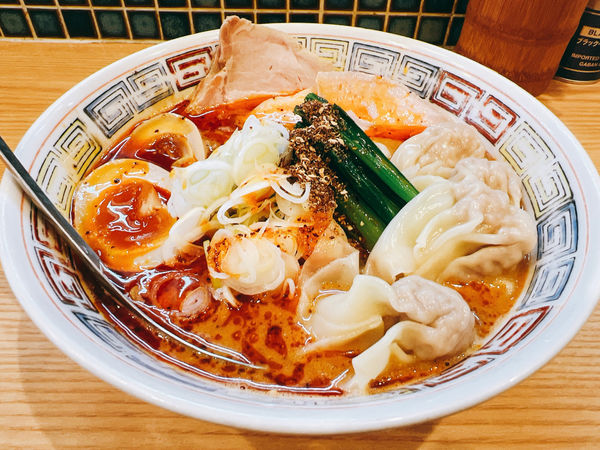 「特製担々麺」@ほっこり中華そば もつけの写真
