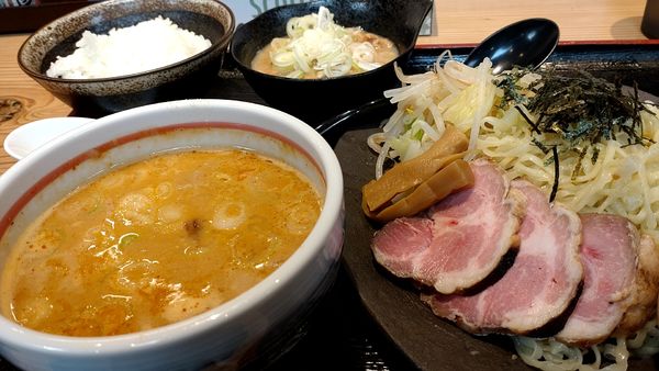 「【限定】山椒香る濃厚味噌つけめん」@幸屋きよまる 総本店の写真