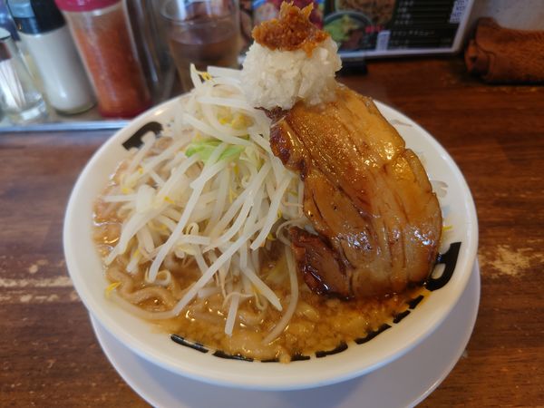 「ふじそば　野菜少なめ」@らーめんブッチャー 函南店の写真