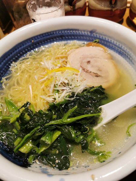 「塩らーめんアッサリ」@俺流塩らーめん 池袋東口店の写真