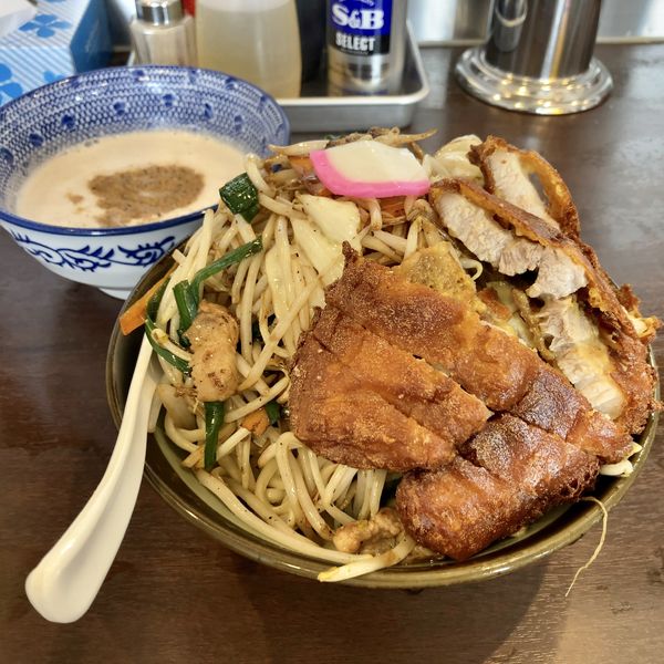 「排骨もりタンメン￥1,170」@極濃湯麺 フタツメ 越戸店の写真