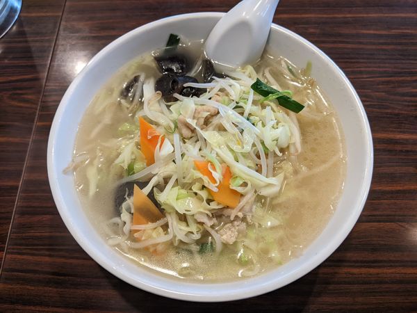 「タン麺：620円」@順順餃子房 小伝馬町店の写真