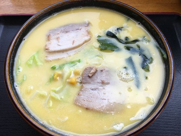 「会津白べこ牛乳ラーメン 濃厚味噌味」@一風亭の写真