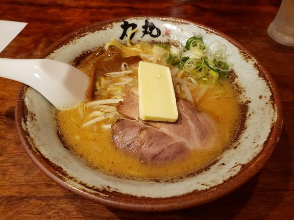 「力丸ラーメン+バター」@ラーメン力丸の写真