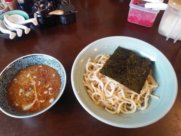 「つけめん　並　800円」@源絆家 美豚の写真