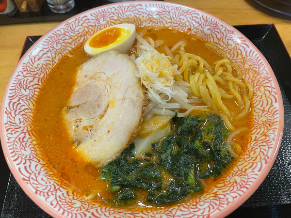 「辛味噌らーめん870円」@常陸味噌ラーメン武藤の写真