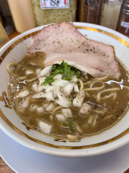 「煮干しラーメン」@油そば専門 清水家 船橋店の写真