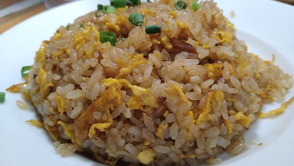 「炒飯セット（熟成塩ラーメン、ノーマル炒飯）」@麺飯食堂 なかじまの写真